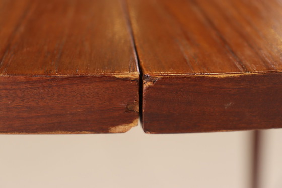 Image 1 of Webe teak tafel door Louis Van Teeffelen