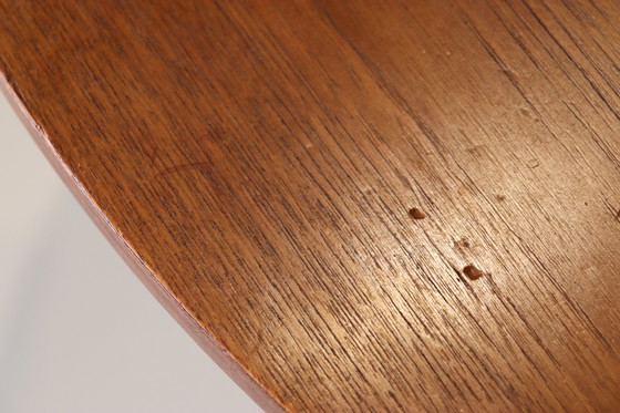 Image 1 of Webe teak tafel door Louis Van Teeffelen