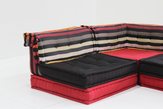 Image 1 of Roche Bobois Mah Jong Sofa Sonia Rykiel Ontwerp Van Hans Hopfer