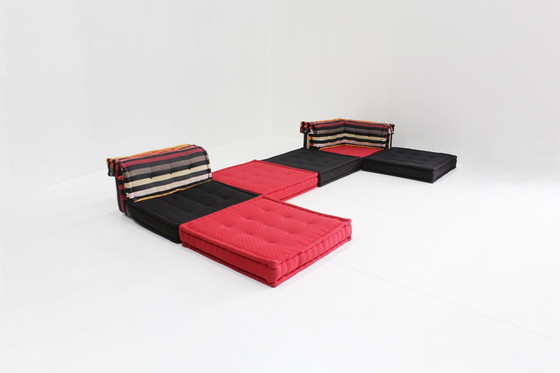 Image 1 of Roche Bobois Mah Jong Sofa Sonia Rykiel Ontwerp Van Hans Hopfer