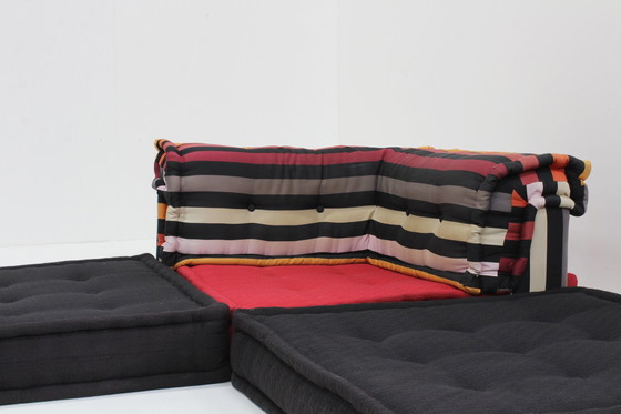 Image 1 of Roche Bobois Mah Jong Sofa Sonia Rykiel Ontwerp Van Hans Hopfer