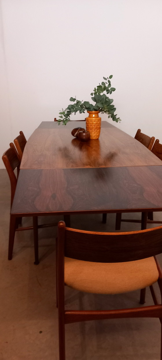 Image 1 of Faarup Deens Mid-Century Design Eettafel Palissander