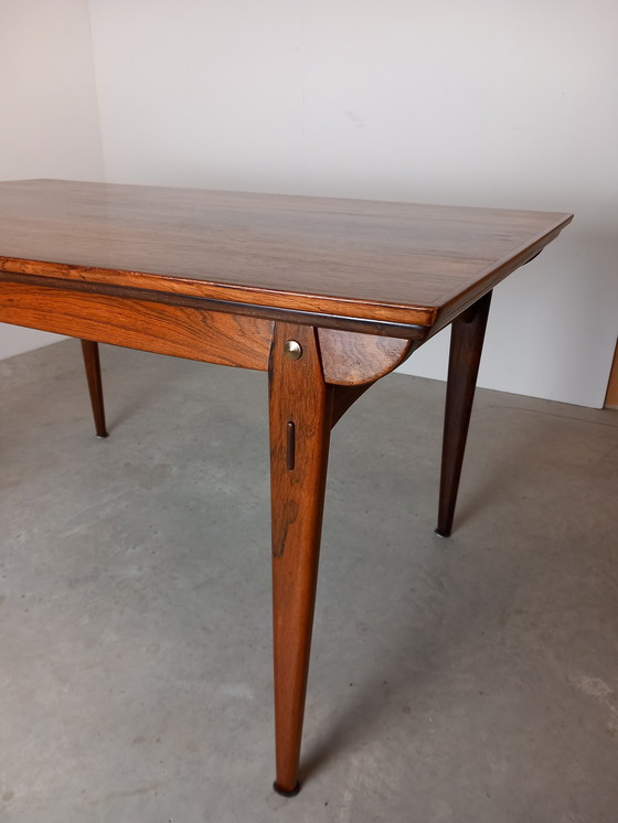 Image 1 of Faarup Deens Mid-Century Design Eettafel Palissander