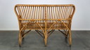 Vintage rotan Belse 8, Dutch Design, 1950, 2 zits bank