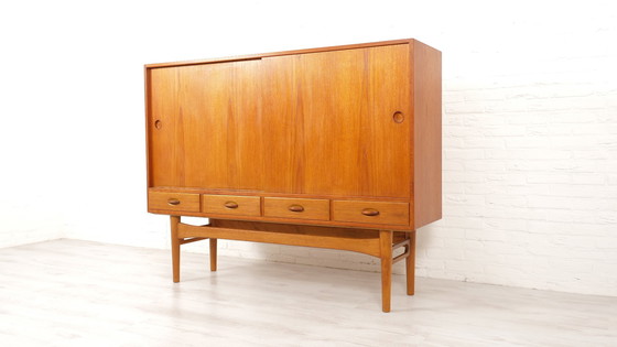 Image 1 of Vintage Highboard | Teak | Servieskast | 160 Cm