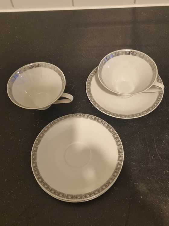 Image 1 of Prachtig Vintage Hertel Jacob Servies Begin Jaren 60 
