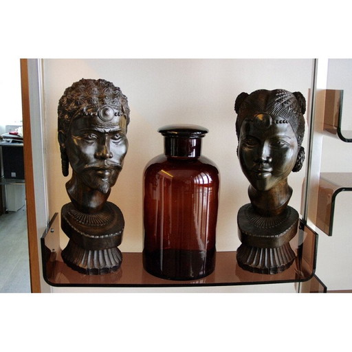 Grote vintage pot apotheek jaren 1940