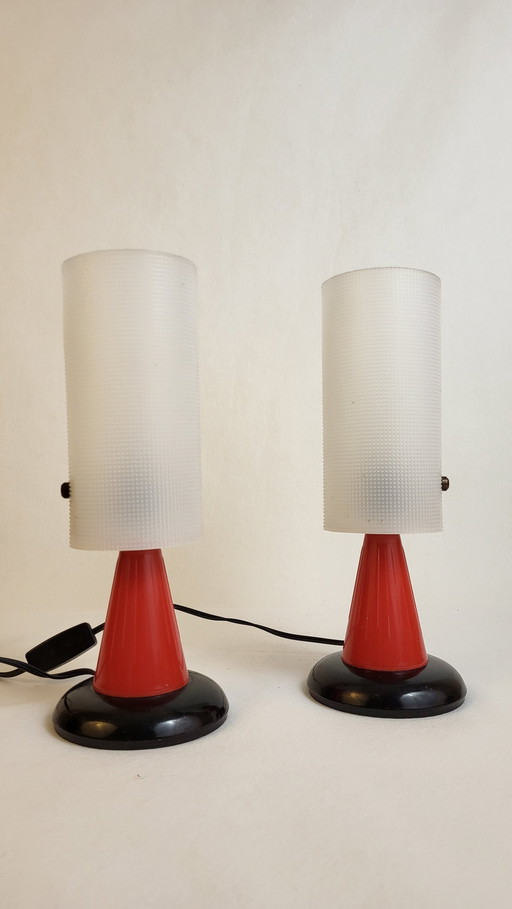 Rockabilly lamp uit de jaren 50 en 60 (*2)