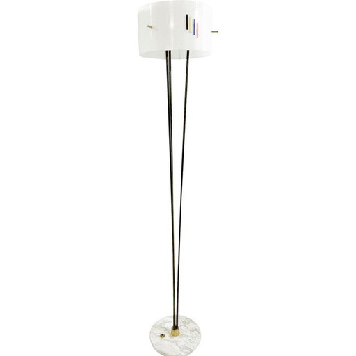 Moderne vintage vloerlamp