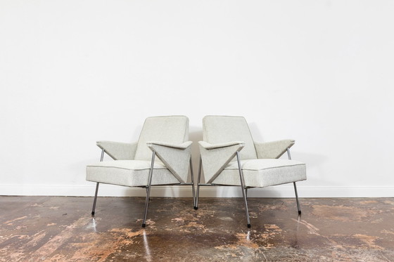 Image 1 of Paar "Bat" fauteuils van Wchód Zadziele, Polen, jaren 1960