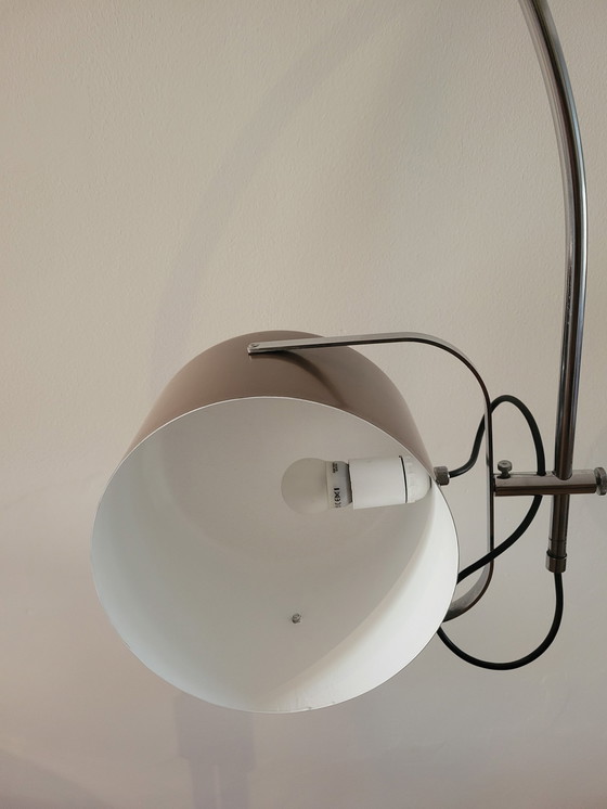 Image 1 of Grote Boog Vloerlamp Van Gepo 1960