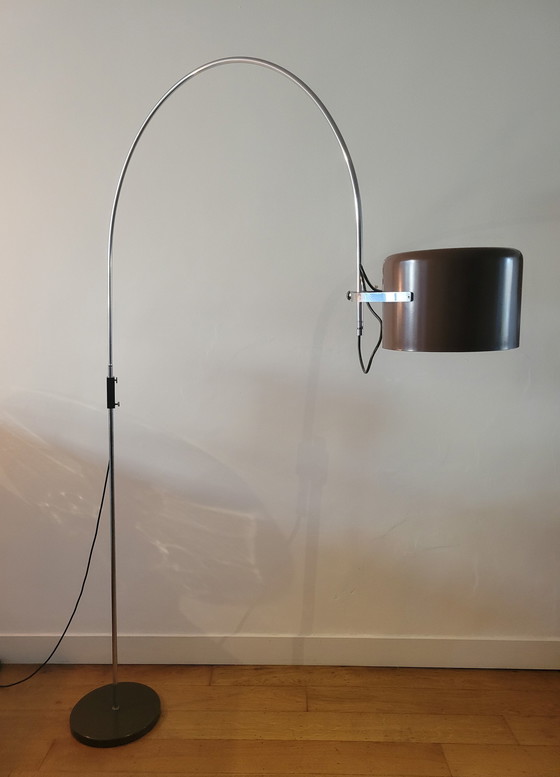 Image 1 of Grote Boog Vloerlamp Van Gepo 1960