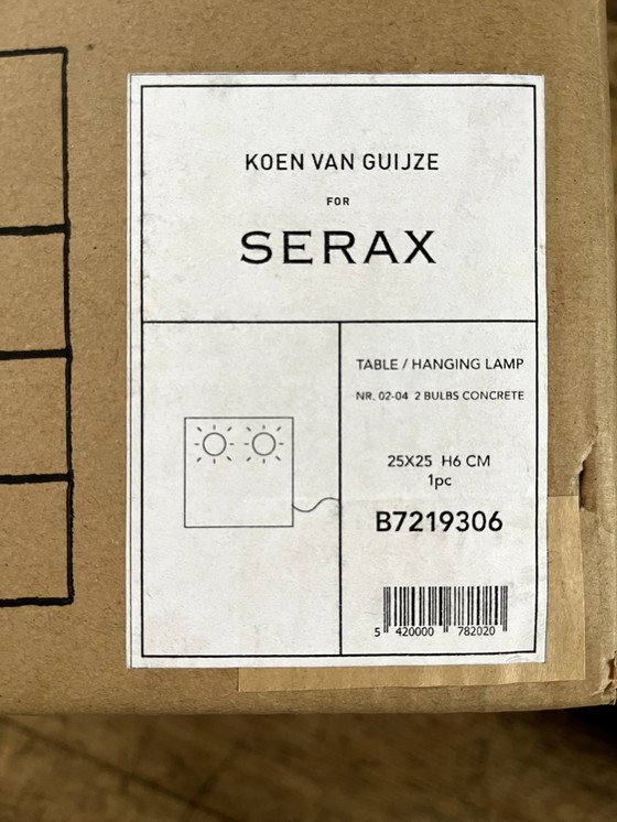 Image 1 of 1 X Designlamp Koen Van Guijse By Serax (Tafel Op Ophangen
