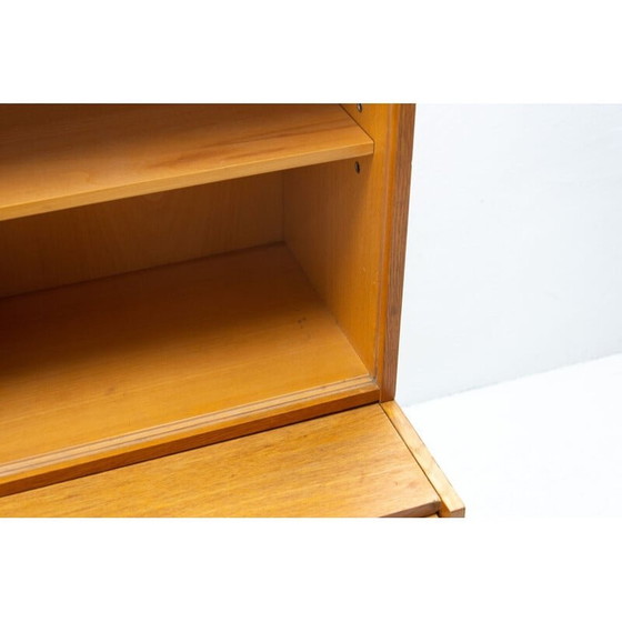 Image 1 of Vintage eikenhouten boekenkast "U-453" door Jiří Jiroutek voor Interier Praha, Tsjechië 1960