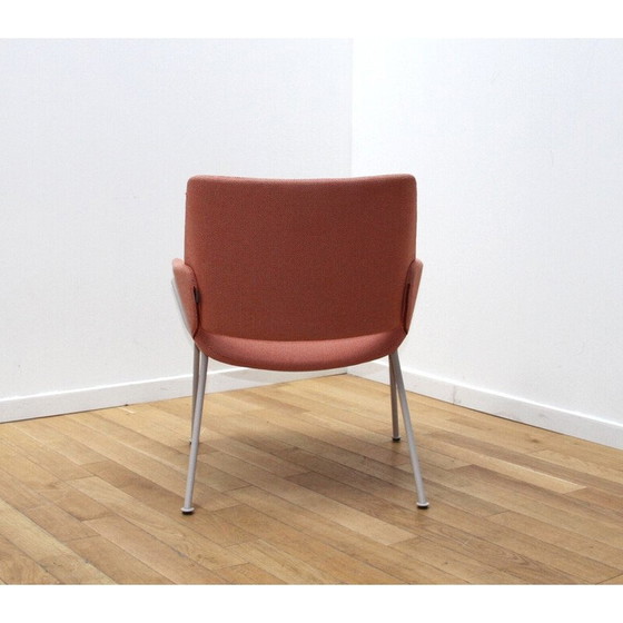 Image 1 of Monk vintage fauteuils in gebeitst metaal en stof voor Prostoria