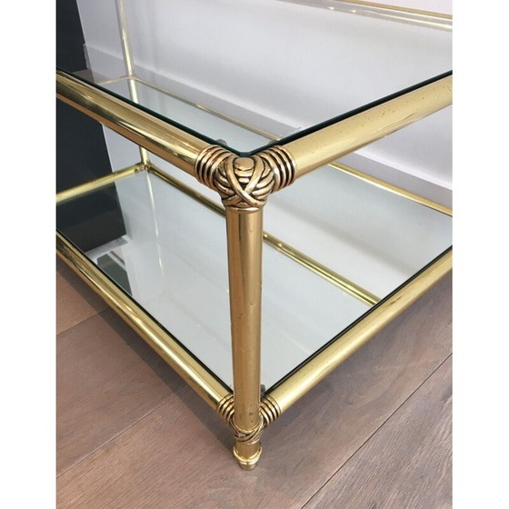 Image 1 of Vintage messing salontafel, 1970