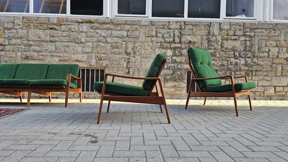 Image 1 of Arne Wahl Iversen Mid Century zitgroep 60s Danishfurniture