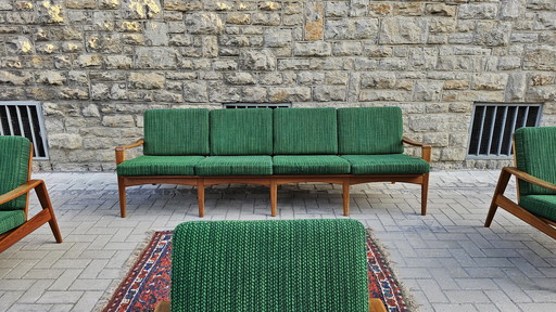 Arne Wahl Iversen Mid Century zitgroep 60s Danishfurniture