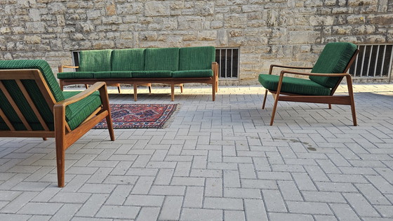 Image 1 of Arne Wahl Iversen Mid Century zitgroep 60s Danishfurniture