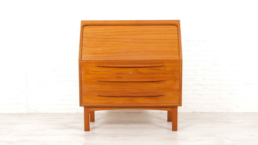 Vintage Secretaire | Bernhard Pedersen | Teak | Tambourdeur