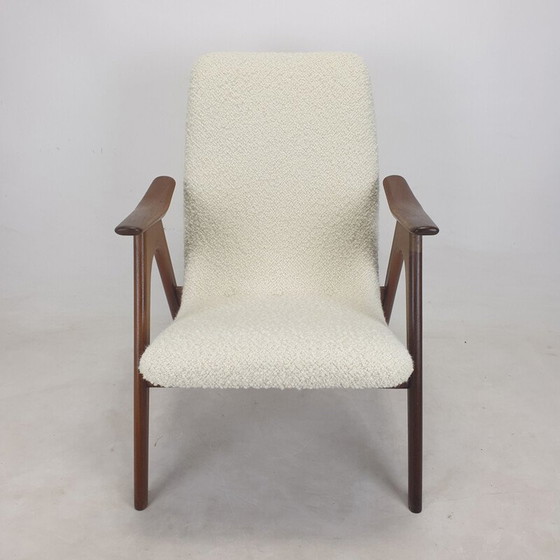 Image 1 of Paar vintage teakhouten fauteuils van Louis van Teeffelen voor Wébé, Nederland 1960