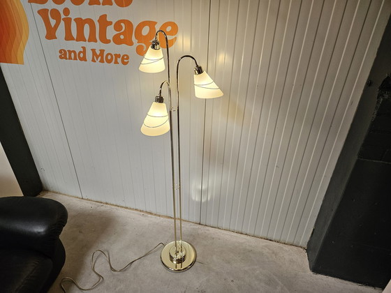 Image 1 of Vintage Italiaanse Vloerlamp, Nieuw In Doos