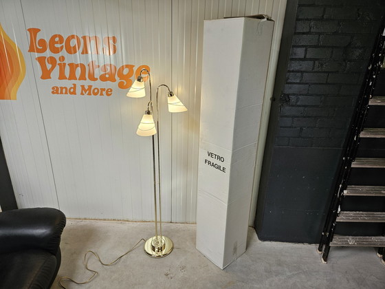 Image 1 of Vintage Italiaanse Vloerlamp, Nieuw In Doos