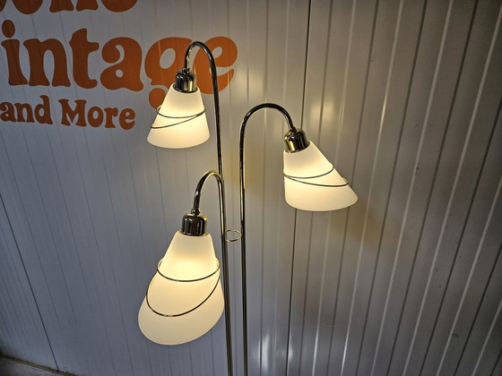 Image 1 of Vintage Italiaanse Vloerlamp, Nieuw In Doos