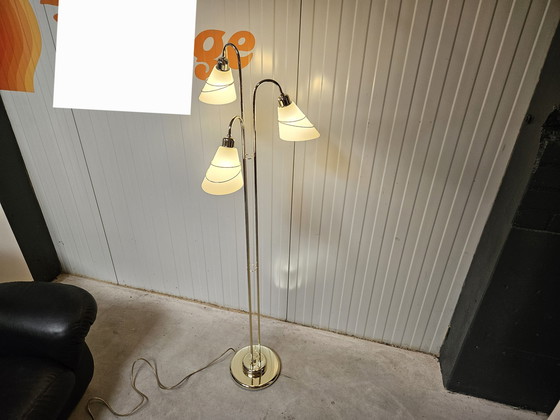 Image 1 of Vintage Italiaanse Vloerlamp, Nieuw In Doos