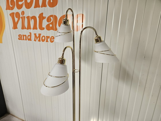 Image 1 of Vintage Italiaanse Vloerlamp, Nieuw In Doos