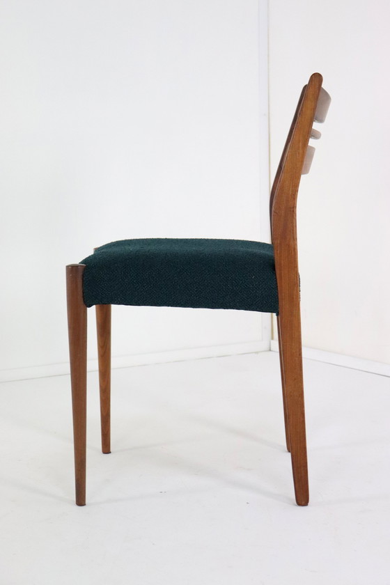 Image 1 of 6X Eetkamerstoelen Stoelen 'Witzeese' Vintage