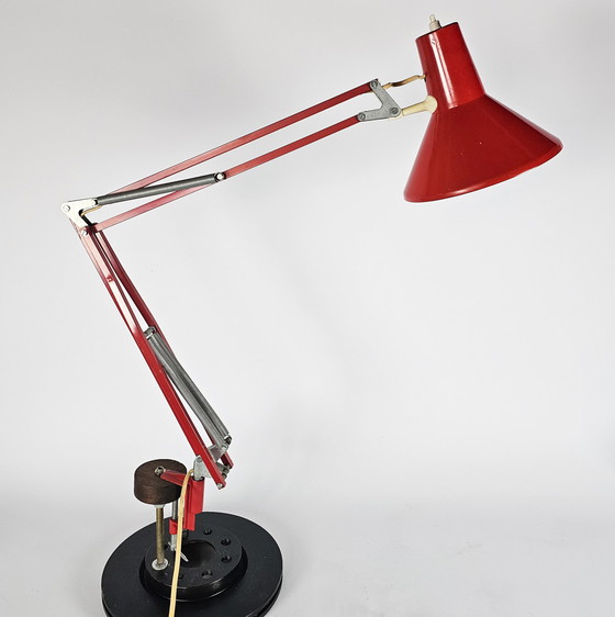 Image 1 of HCF - architectenlamp - klemlamp - model 84 - Denemarken - 1970's