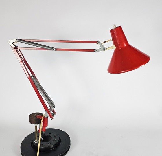 Image 1 of HCF - architectenlamp - klemlamp - model 84 - Denemarken - 1970's