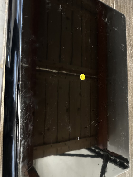 Image 1 of Groot Japans Houten Dienblad Zwart En Goud Gelakt 49 / 34 Cm