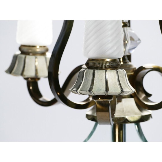 Image 1 of Staande lamp in vintage brons van Marius-Ernest Sabino, 1930