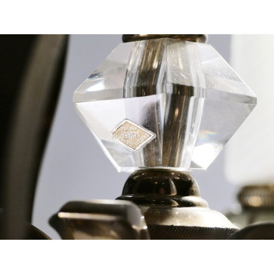 Image 1 of Staande lamp in vintage brons van Marius-Ernest Sabino, 1930