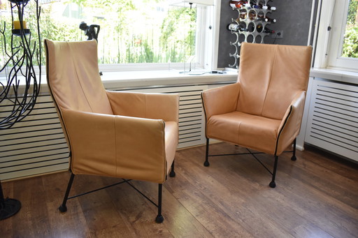 Prachtige set originele Montis Gerard van den Berg design fauteuils