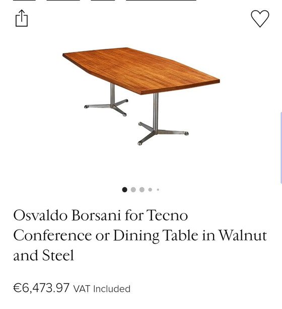 Image 1 of Tecno Executive Desk, Model T58