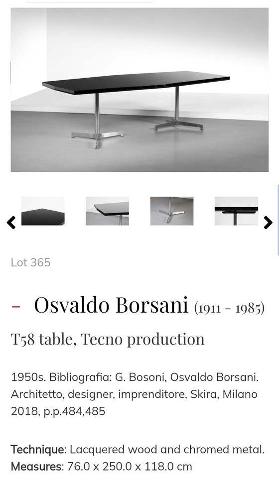 Image 1 of Tecno Executive Desk, Model T58