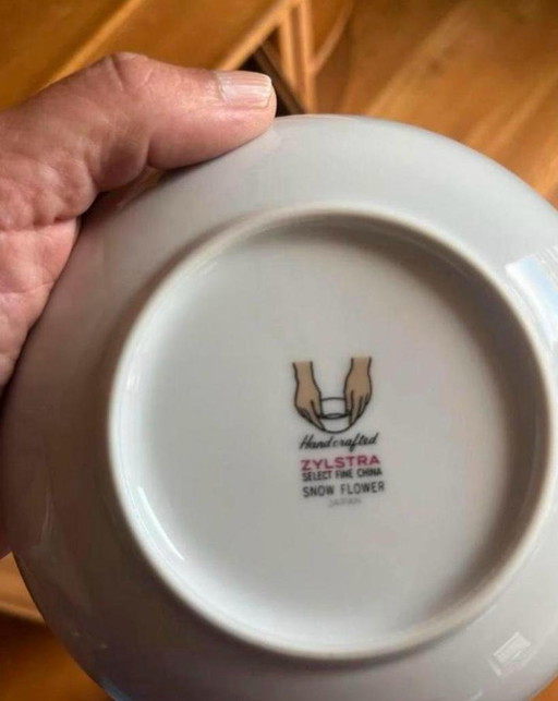 Zylstra Porseleinen Servies Wit