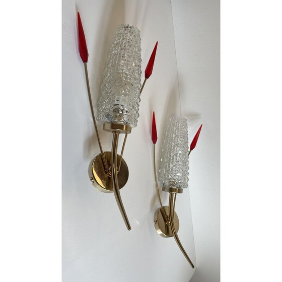 Image 1 of Paar vintage wandlampen, 1960