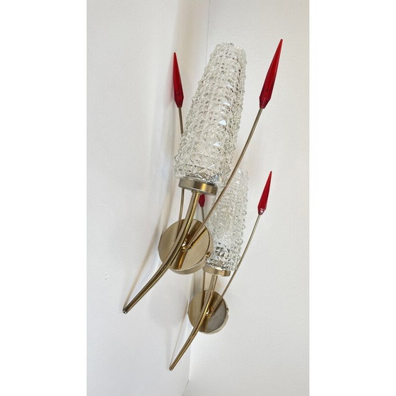 Image 1 of Paar vintage wandlampen, 1960