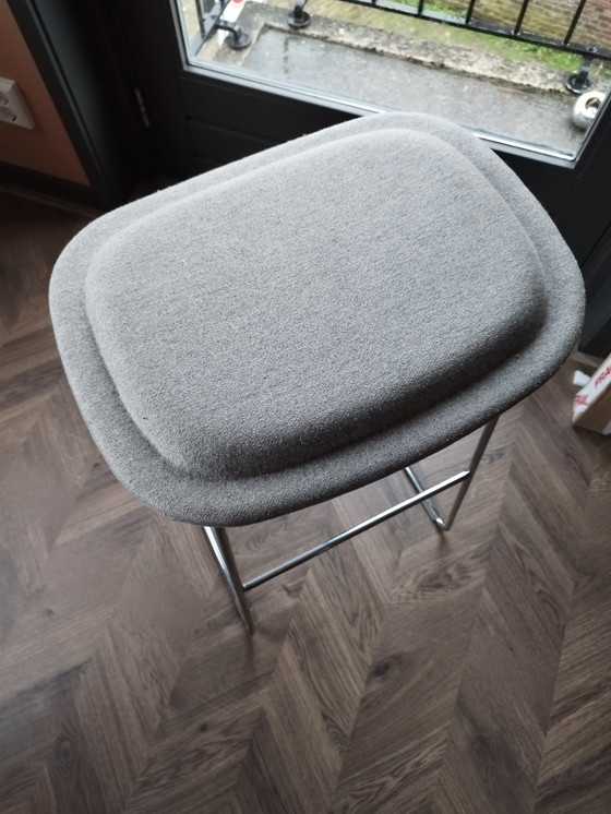 Image 1 of Cappellini Hi pad bar stool stof oceanic 