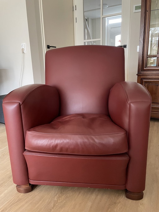 2X Poltrona Frau - "Tabarin" Club Fauteuil - Italie 