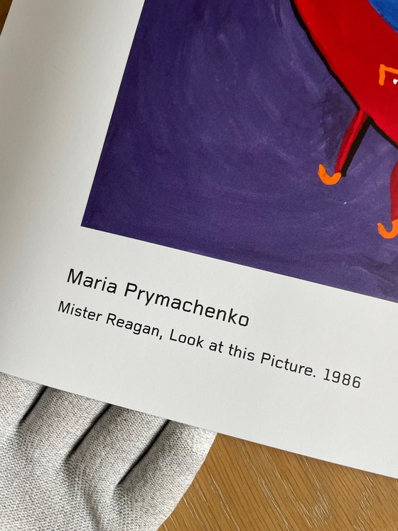 Image 1 of Maria Prymachenko (1909-1997), Mister Regan, Look At The Picture, 1986, Copyright Maria Prymachenko Family Foundation, Zweden