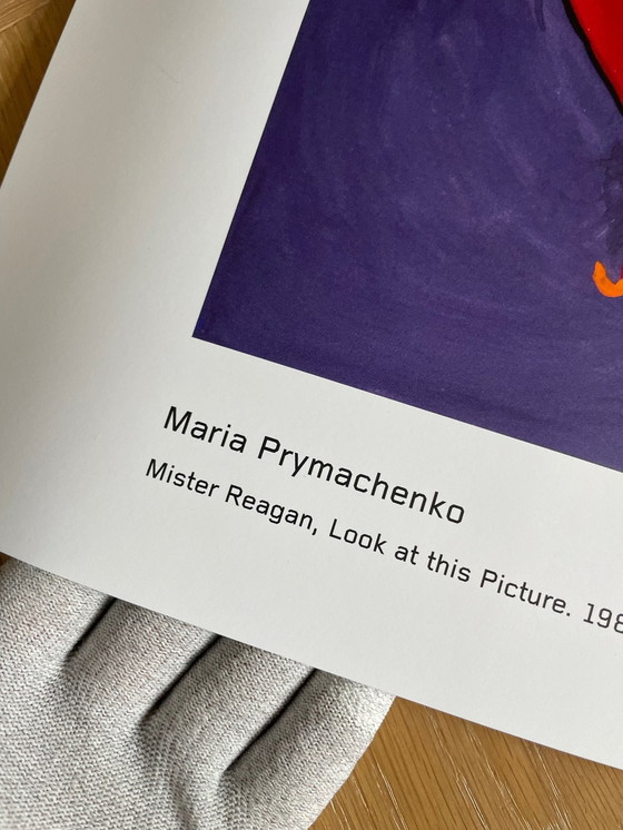 Image 1 of Maria Prymachenko (1909-1997), Mister Regan, Look At The Picture, 1986, Copyright Maria Prymachenko Family Foundation, Zweden