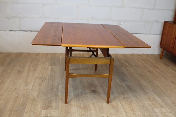 Image 1 of Scandinavische teakhouten salontafel 1960 DK