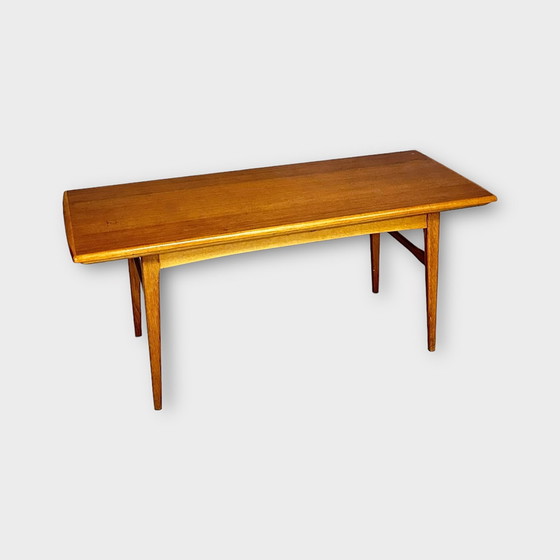 Image 1 of Scandinavische teakhouten salontafel 1960 DK