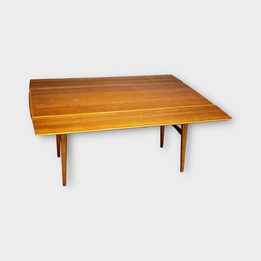 Scandinavische teakhouten salontafel 1960 DK