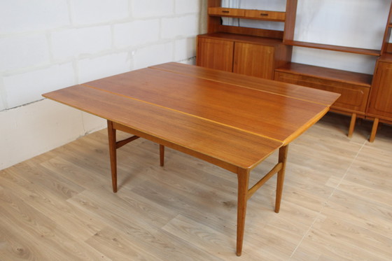 Image 1 of Scandinavische teakhouten salontafel 1960 DK